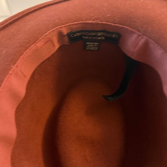 Fedora Hat Christian Soriano New York with Braided Band 100% Wool - Picture 9 of 12